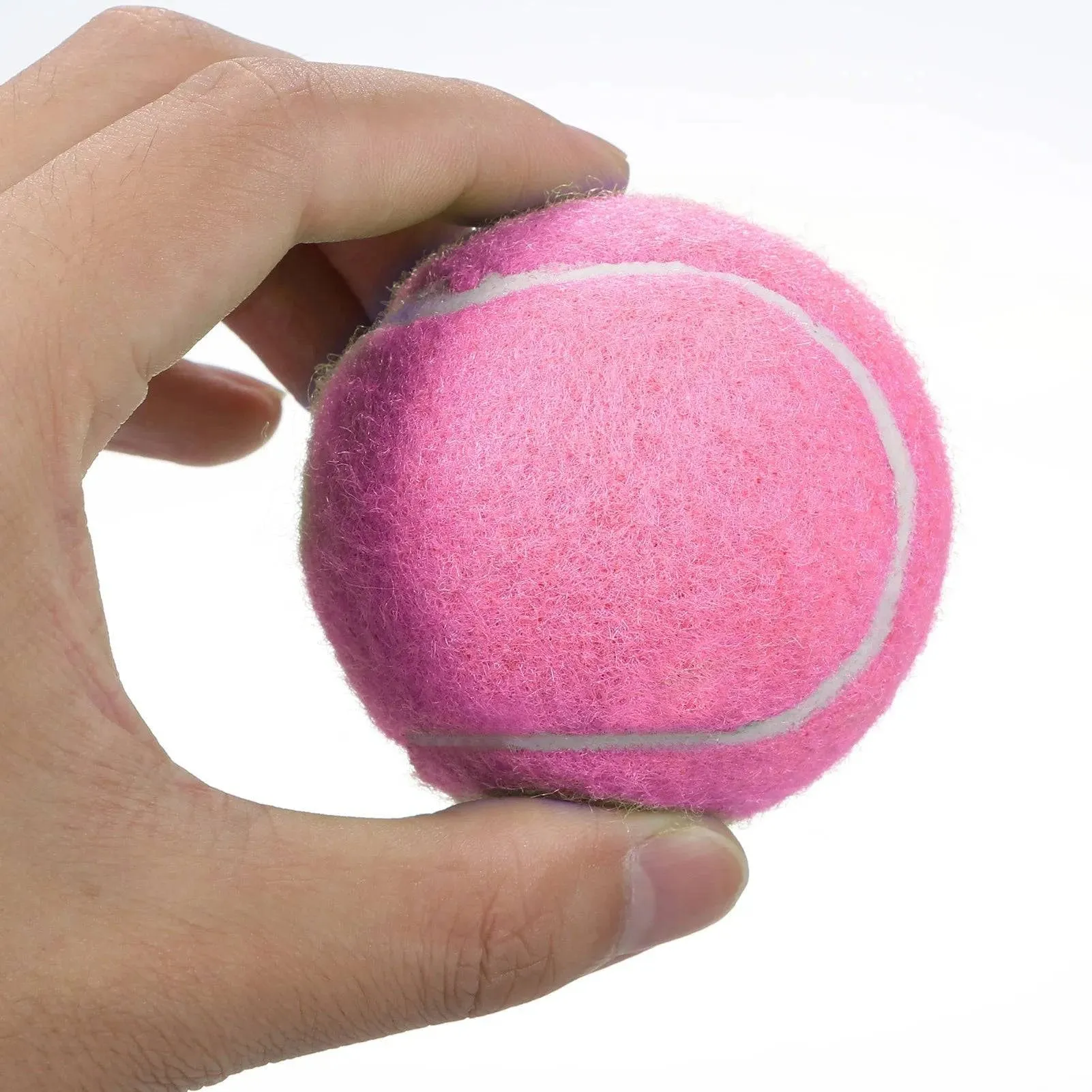 12 Packs Pressure Matching and Training Tennis Balls Natural Rubber Tennis Balls