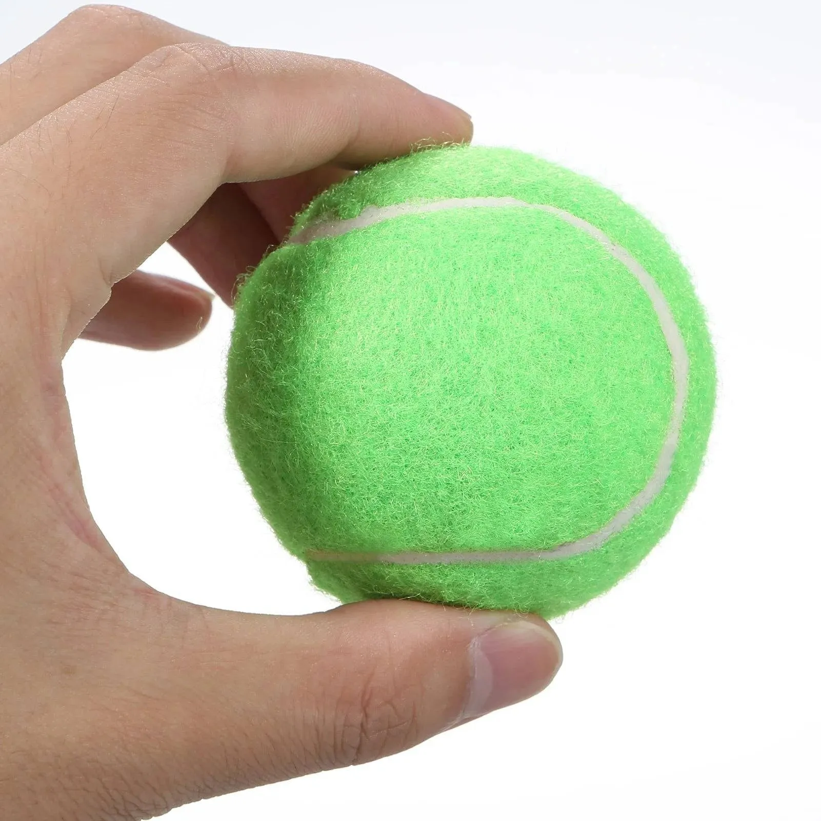 12 Packs Pressure Matching and Training Tennis Balls Natural Rubber Tennis Balls