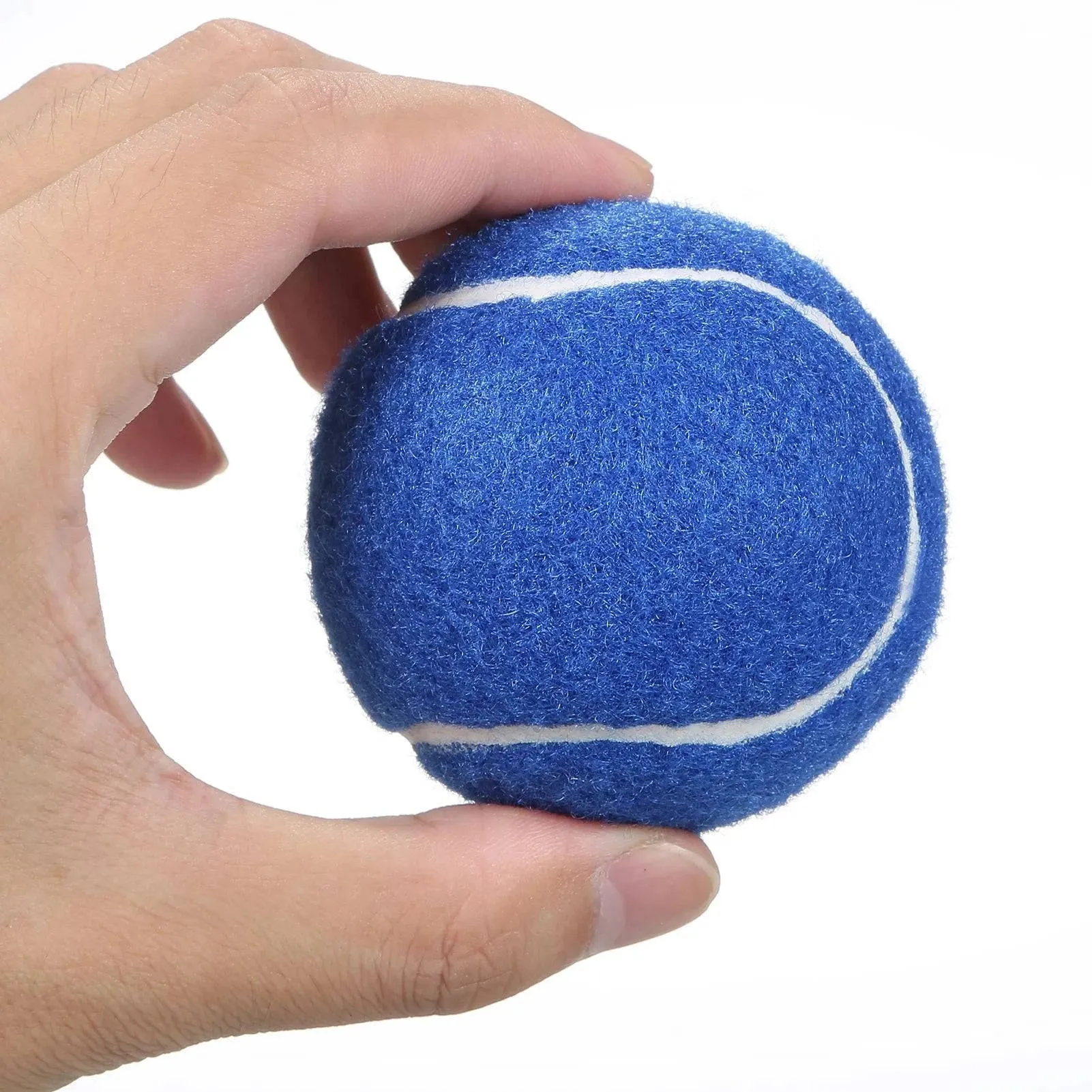 12 Packs Pressure Matching and Training Tennis Balls Natural Rubber Tennis Balls