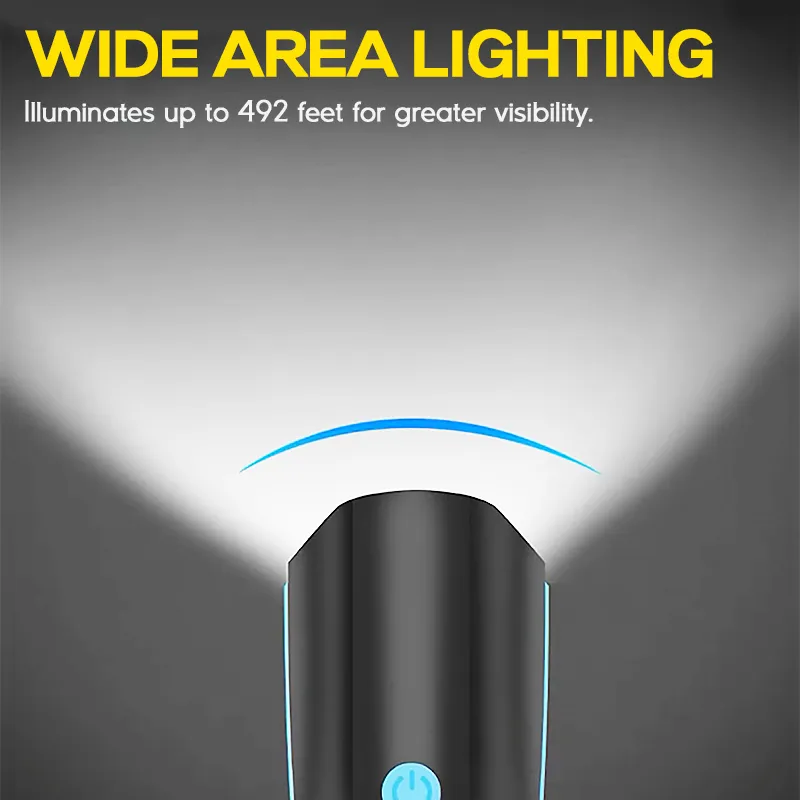 1400 Lumens Rechargeable Bike Lights With Tail Light Black