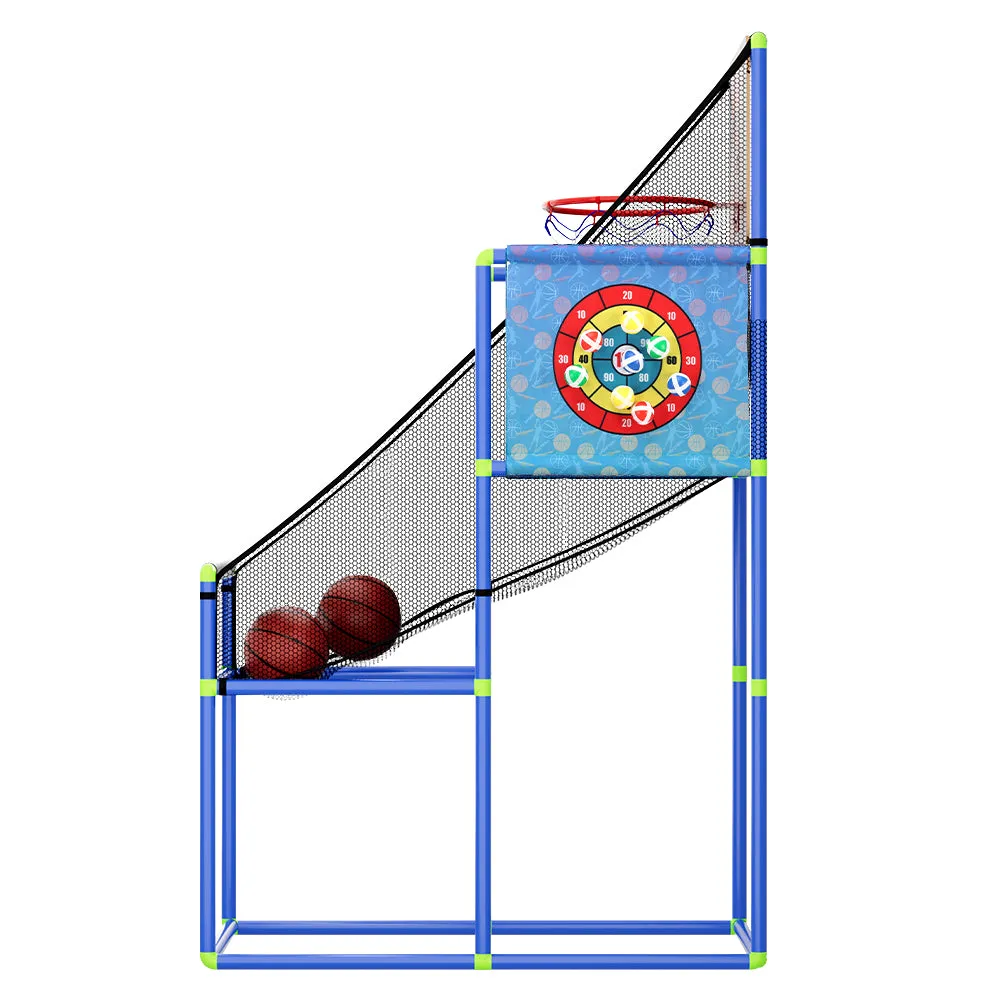 Adjustable Basketball Arcade Game 3 Modes w/ LCD - Blue