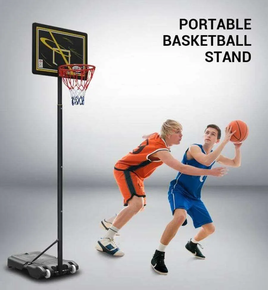 Adjustable Basketball Hoop 1.6 to 2.1m