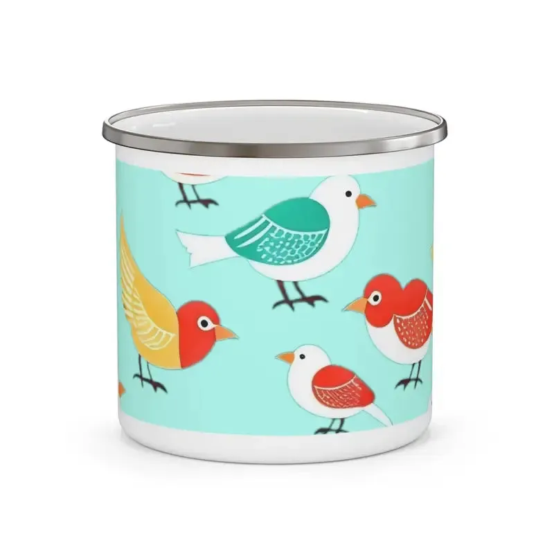 Adventure-ready Enamel Camping Mug for Outdoor Fun