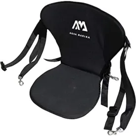 Aqua Marina High Back iSUP Seat, for Breeze/Vapor/Fusion/Beast/Magma/Triton, Black