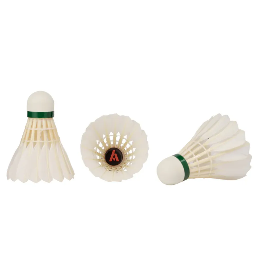 ASHAWAY SHUTTLECOCK BLACK (FEATHER)