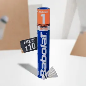Babolat 1 Badminton Feather Shuttlecock Speed 77