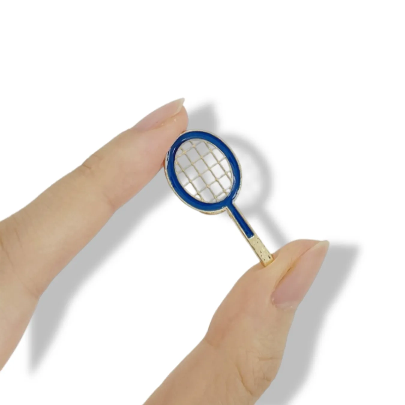 Badminton Racket & Shuttlecock Pins Gift Prize