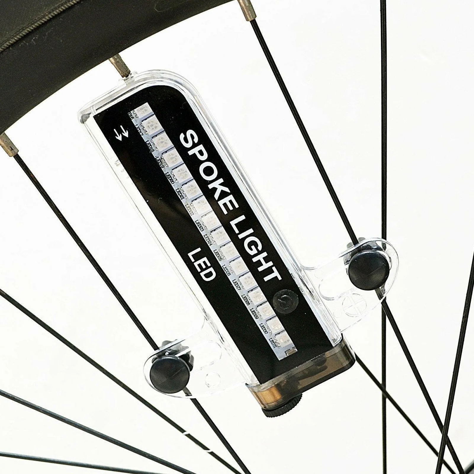 Bicycle Spoke Lights IP55 Water Resistant Bike Wheel Lights for 20'' and Above Bikes With Standard Spokes