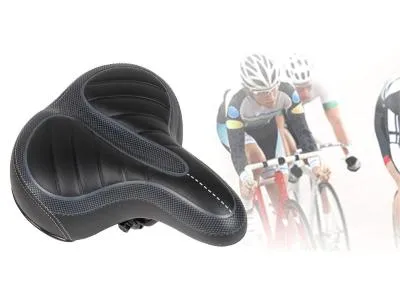 Bike Accessories - Black Comfortable Bicycle Saddle Bike Seat