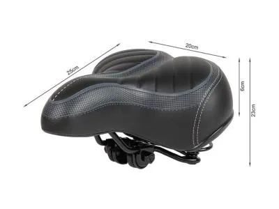 Bike Accessories - Black Comfortable Bicycle Saddle Bike Seat
