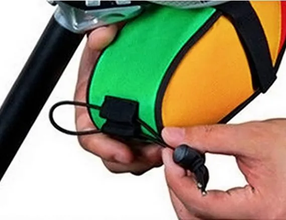 Bike Seat Pouch With Reflective Strip