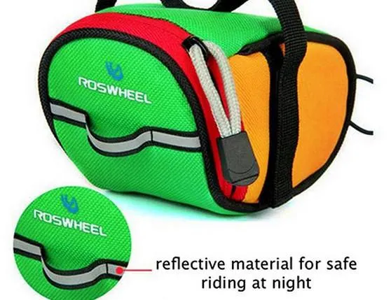 Bike Seat Pouch With Reflective Strip