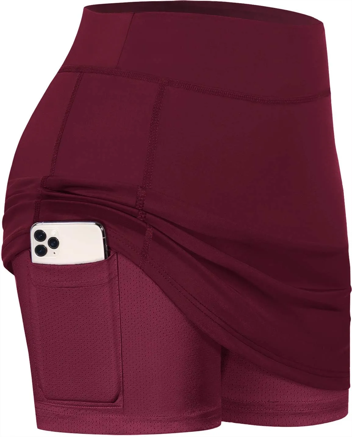 BLEVONH Womens Summer Tennis Skirts with Shorts Underneath, Pickleball, Athletic, Workout and Golf Skorts with Pockets