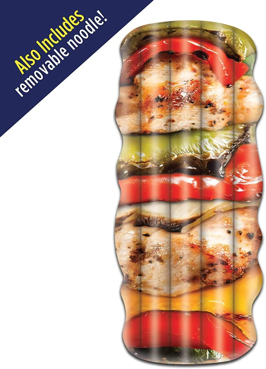 Chicken Shish Kebab Float & Noodle 2-in-1 Pool Floats Raft Tube Inflatable Mighty Mojo