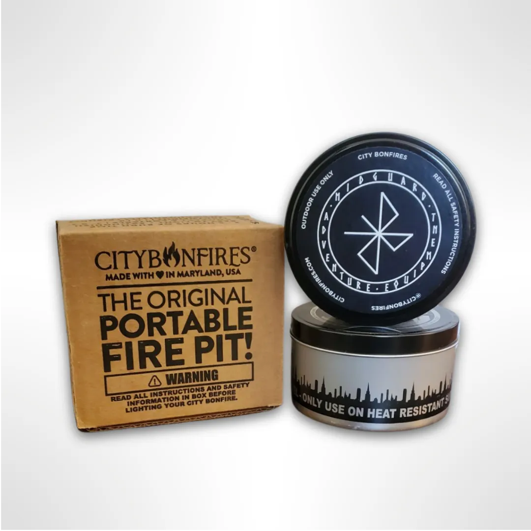 City Bonfires Portable Fire Pit