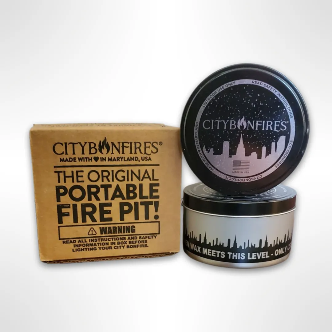 City Bonfires Portable Fire Pit