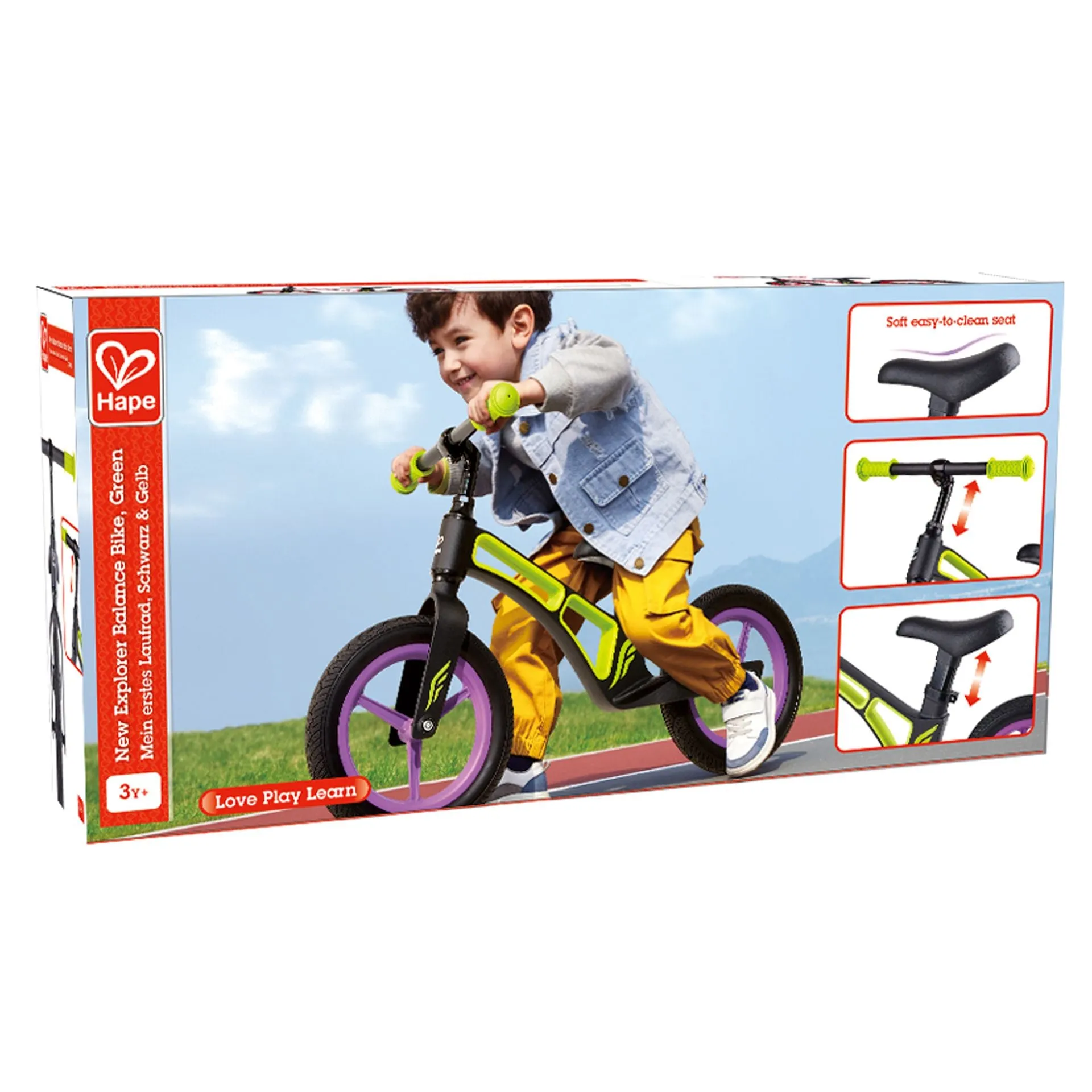 Hape Balance Bike Toucan Green