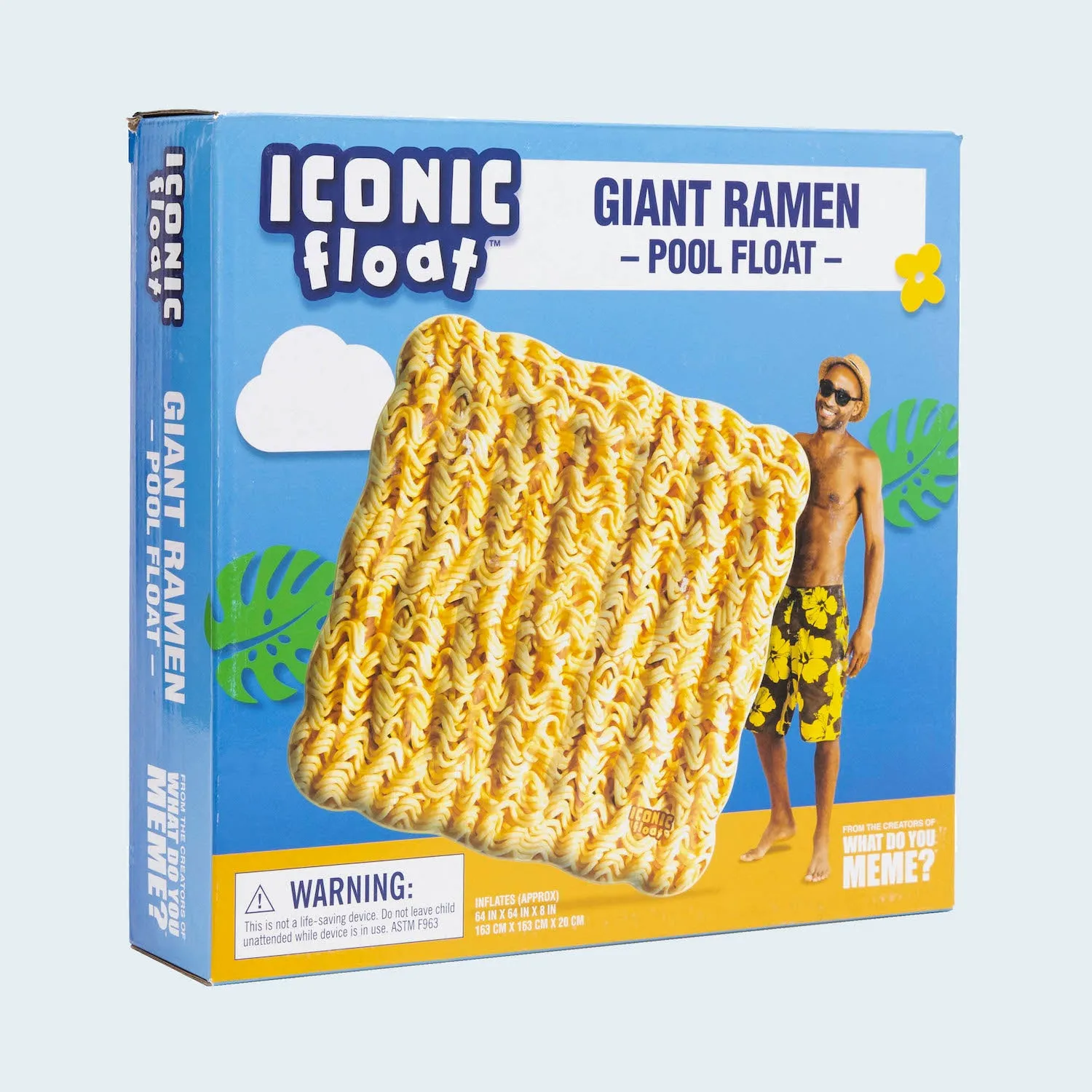 Iconic Float™ Giant Ramen Pool Float - A Noodle Lover's Dream