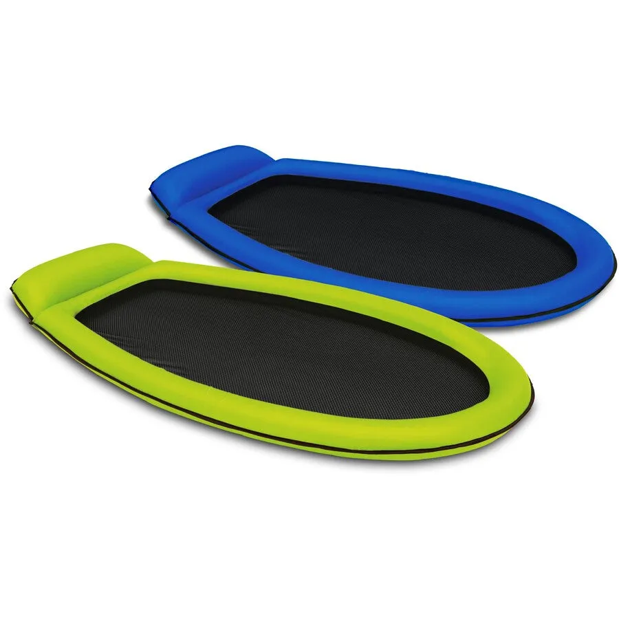 Intex Mesh Mats 70" x 37" with built in Pillow - Green or Blue