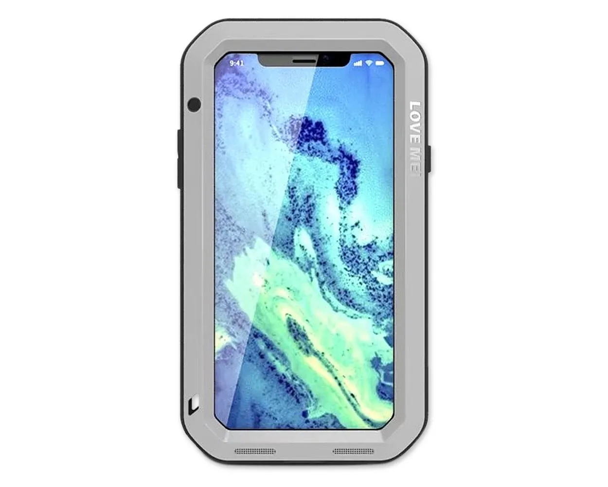 iPhone X Waterproof Case Shockproof Metal Phone Case