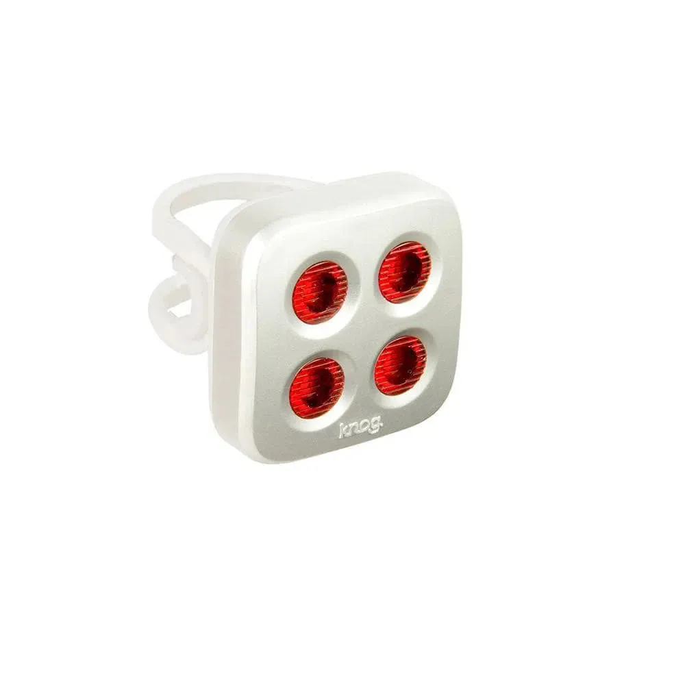 KNOG BLINDER MOB THE FACE REAR LIGHT  - SILVER