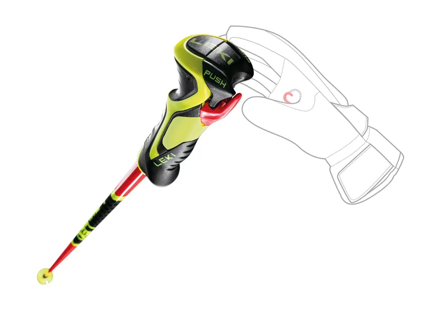 Leki Worldcup SL Slalom Lite 3D Ski Poles - 2025 - Girls