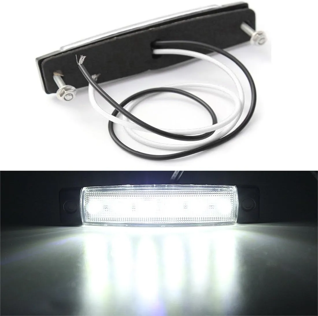 Marine Lights - 6Pcs Waterproof LED Interior Lights for Yacht, Fishing Boat, Kayak & More, 12v