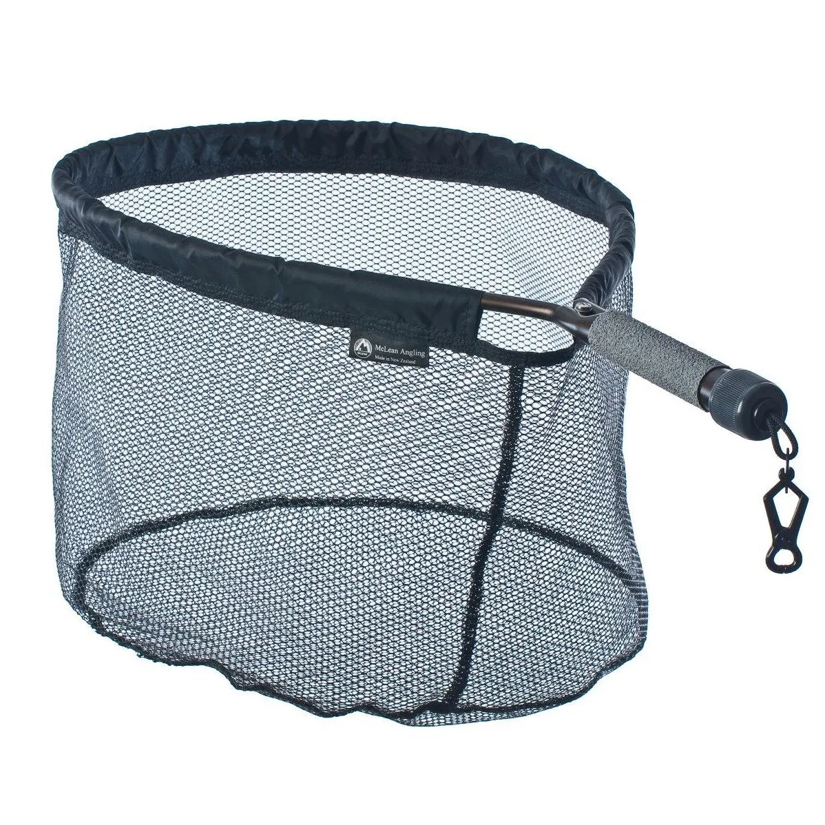 McLean Angling Rubber Mesh Bronze Short Handle Net