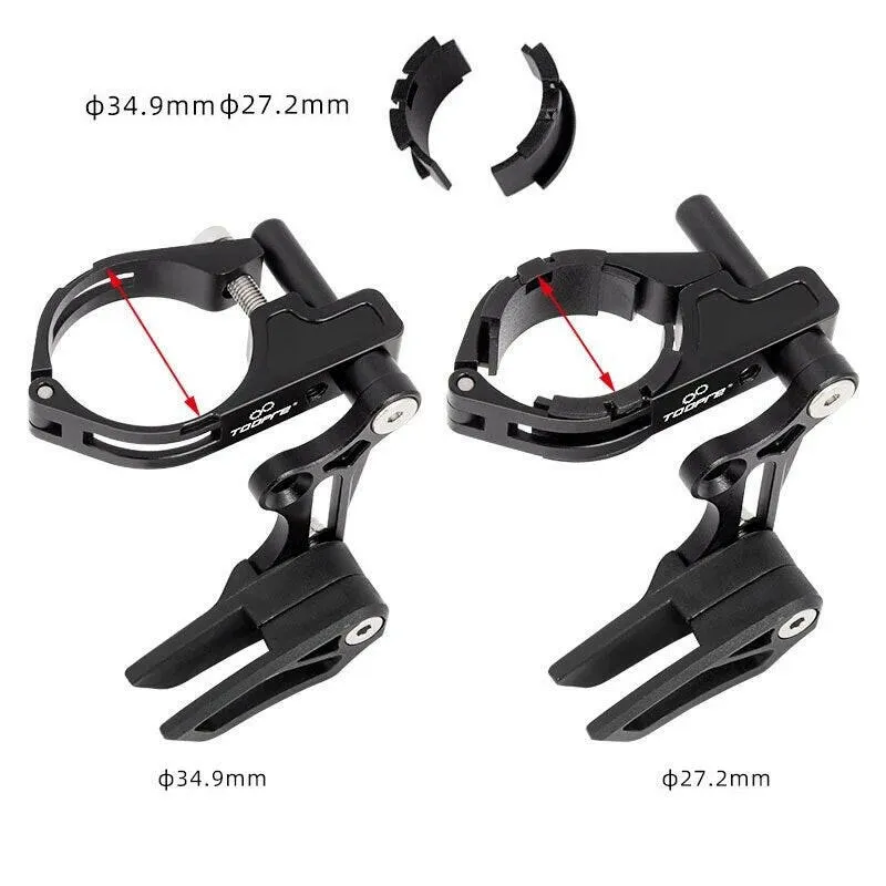 MTB Bike Chain Guide Drop Catcher 27.2-34.9 Clamp E Type Mount Adjustable For Mountain Bicycle Single Chainwheel Crank 1x System