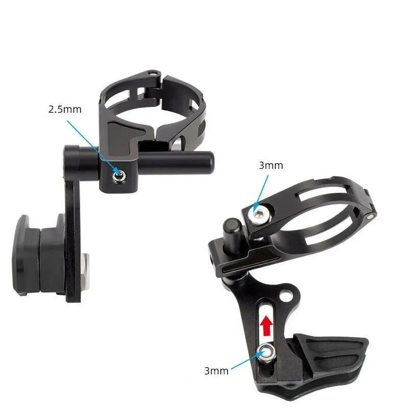 MTB Bike Chain Guide Drop Catcher 27.2-34.9 Clamp E Type Mount Adjustable For Mountain Bicycle Single Chainwheel Crank 1x System
