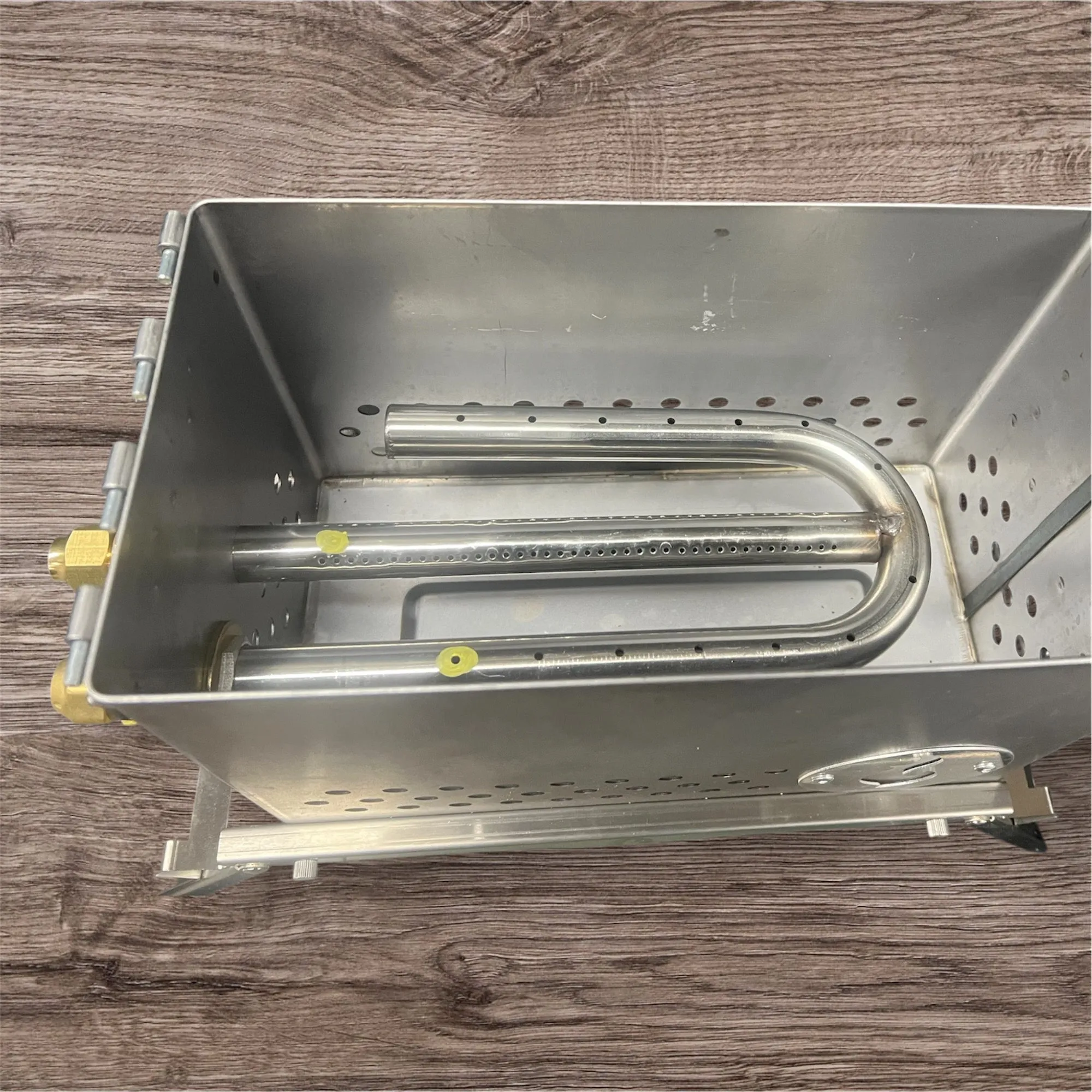 Naked LavaBox Combo: Unpainted LavaBox, Grill/Stand, and Carry Case