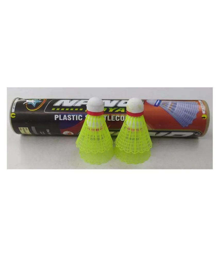 Nano Royal Plastic Badminton Shuttlecock (Pack of 10)
