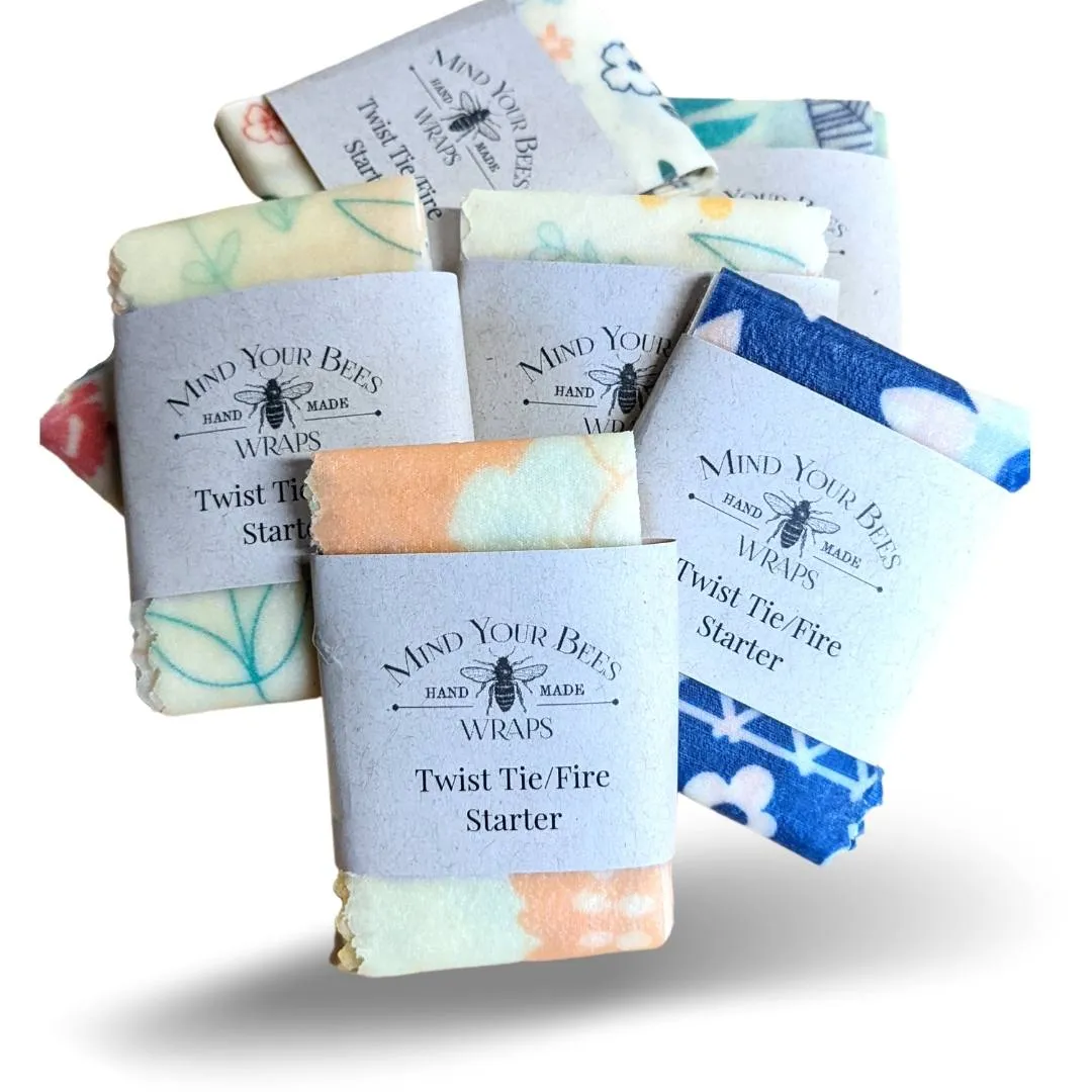 Natural Beeswax Firestarter Bundle