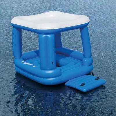 Party for 4 Floating Island Inflatable Pool Island Float