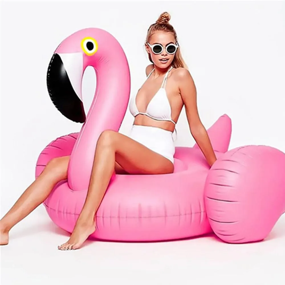 Pink Flamingo Float Inflatable Party Pool Float for Summer