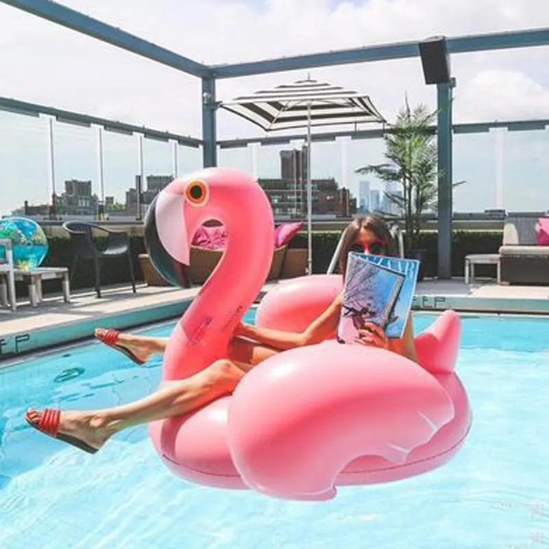 Pink Flamingo Float Inflatable Party Pool Float for Summer