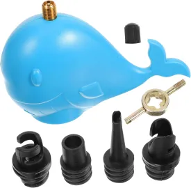 Portable Paddle Board Kayak Air Pump Adapter 6pc Inflatable Valve Converter Set