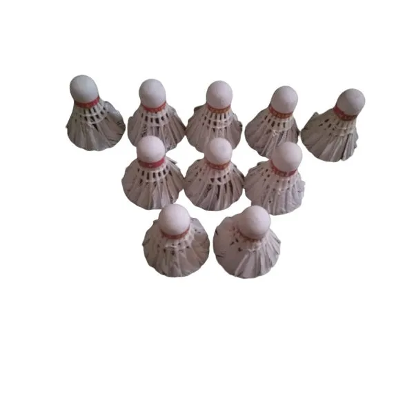 Priya Badminton Feather Shuttlecock(Pack of 10)