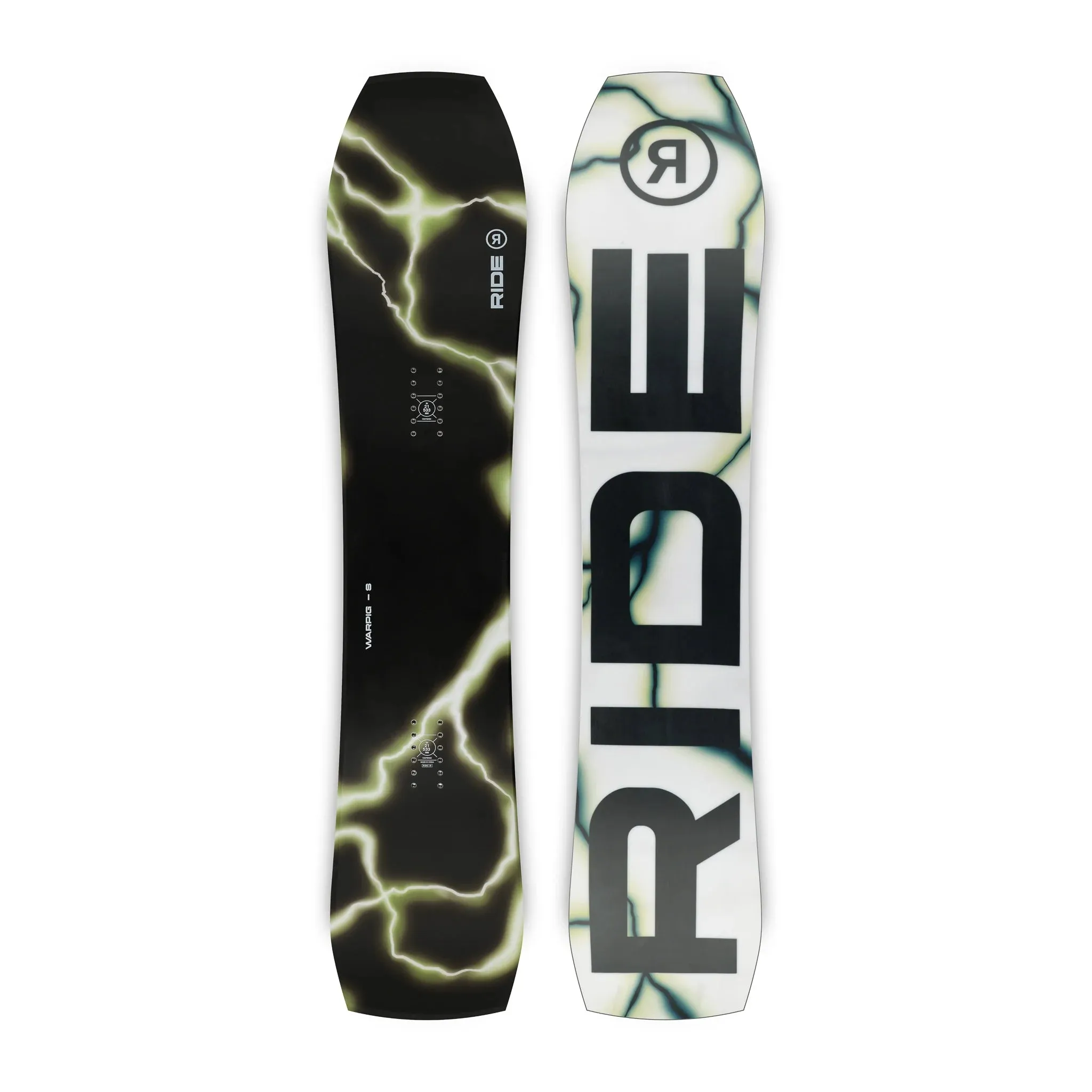 Ride WARPIG Snowboard with Ride A-6 binding 2025