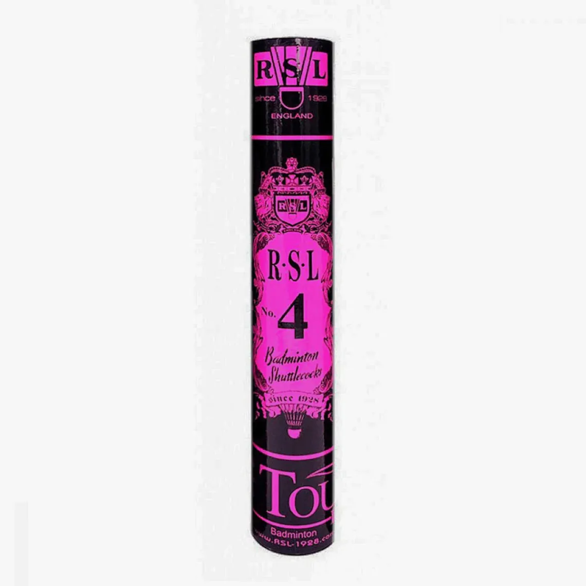 RSL Tourney No. 4 Badminton Feather Shuttlecock (Pack of 3)