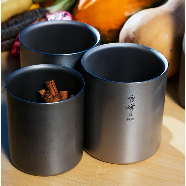 Snow Peak Ti-Double H450 Stacking Mug