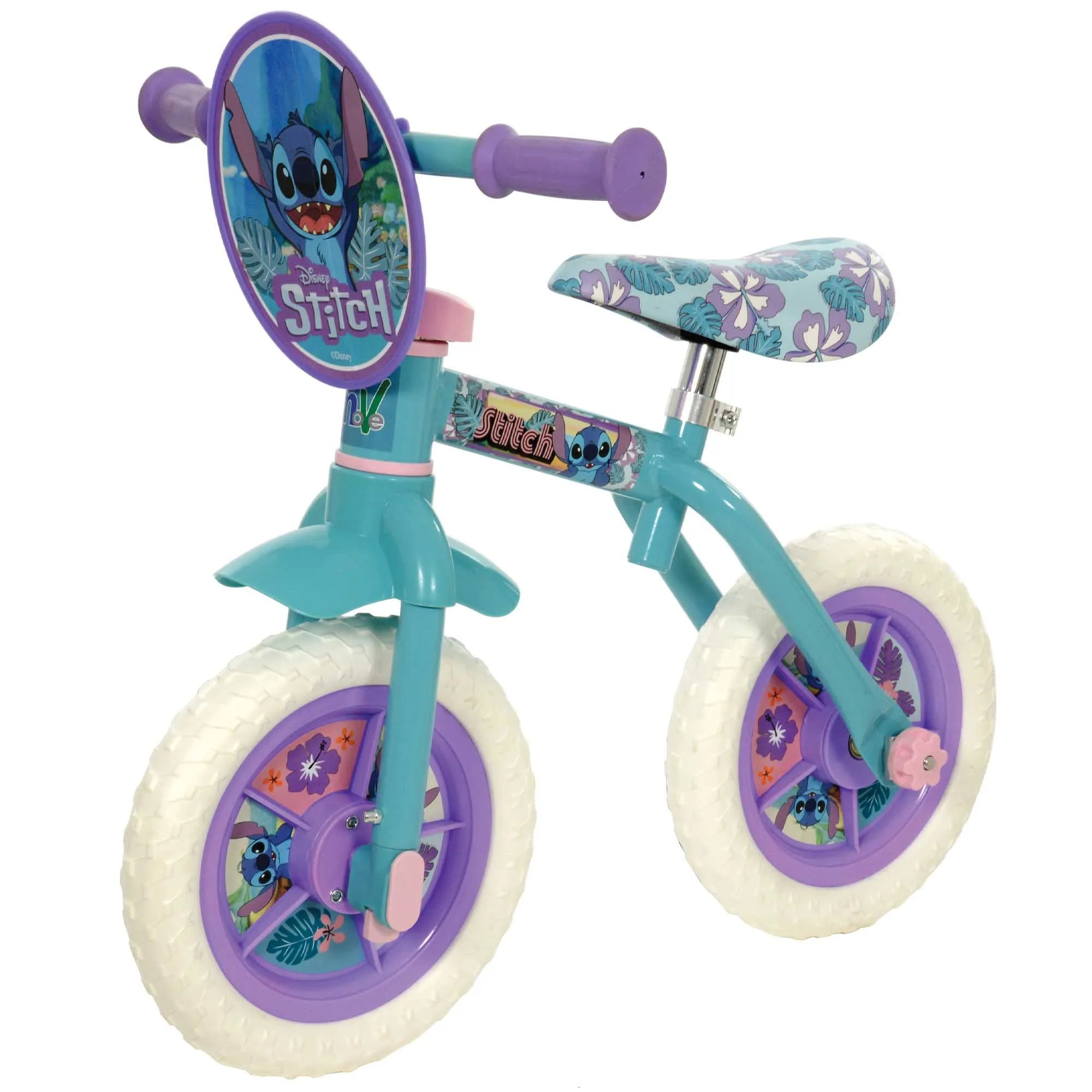 Stitch 2-in-1 10" Wheel Size Training Bike