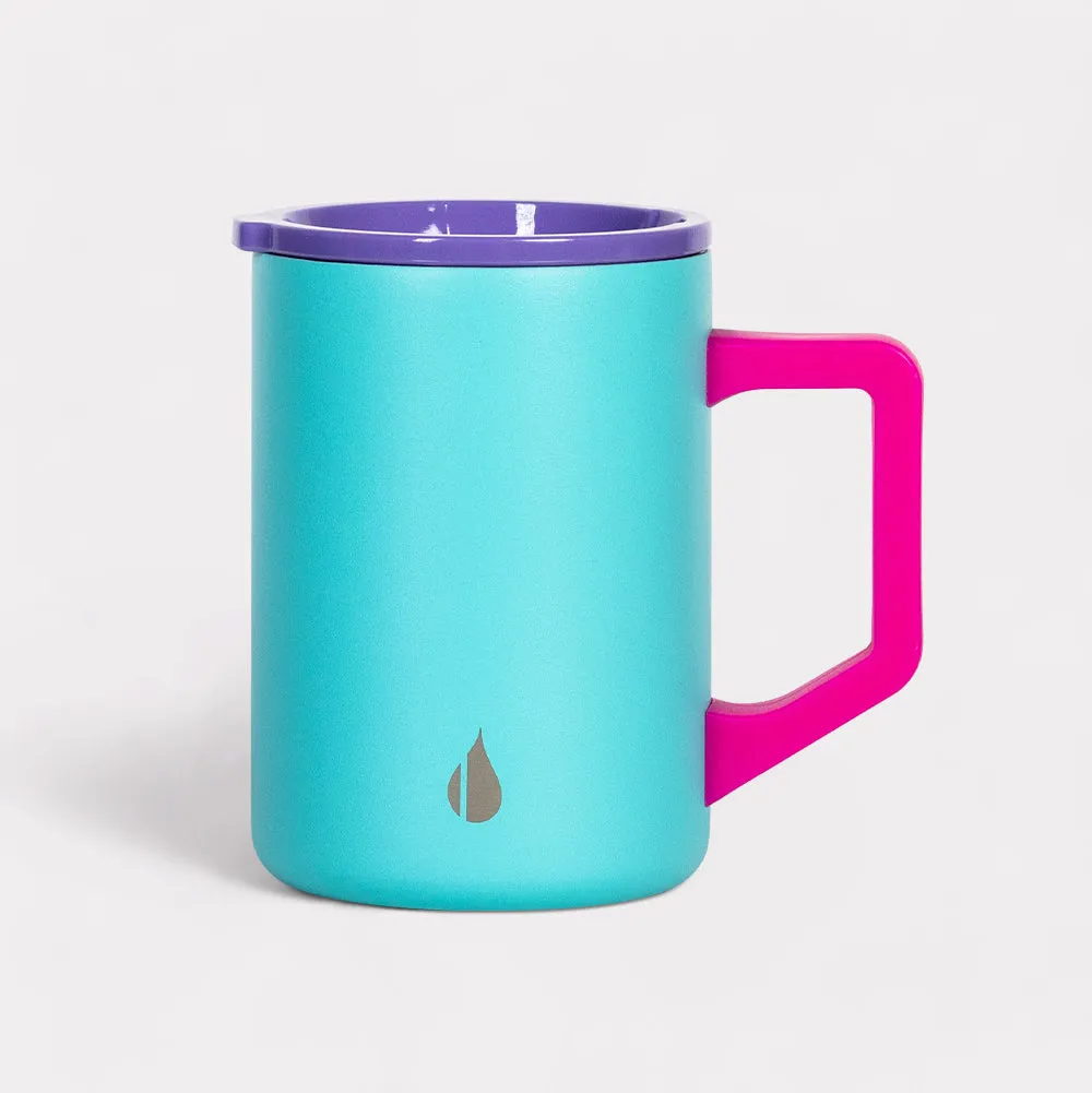 Summit 16oz Mug -  Poppin Blue Tie Dye