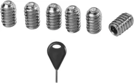 Surfing Fins 7PCS Surf Fins Spanner Screw and Key for Surfing Longboard SUP Inflatable Paddle Board