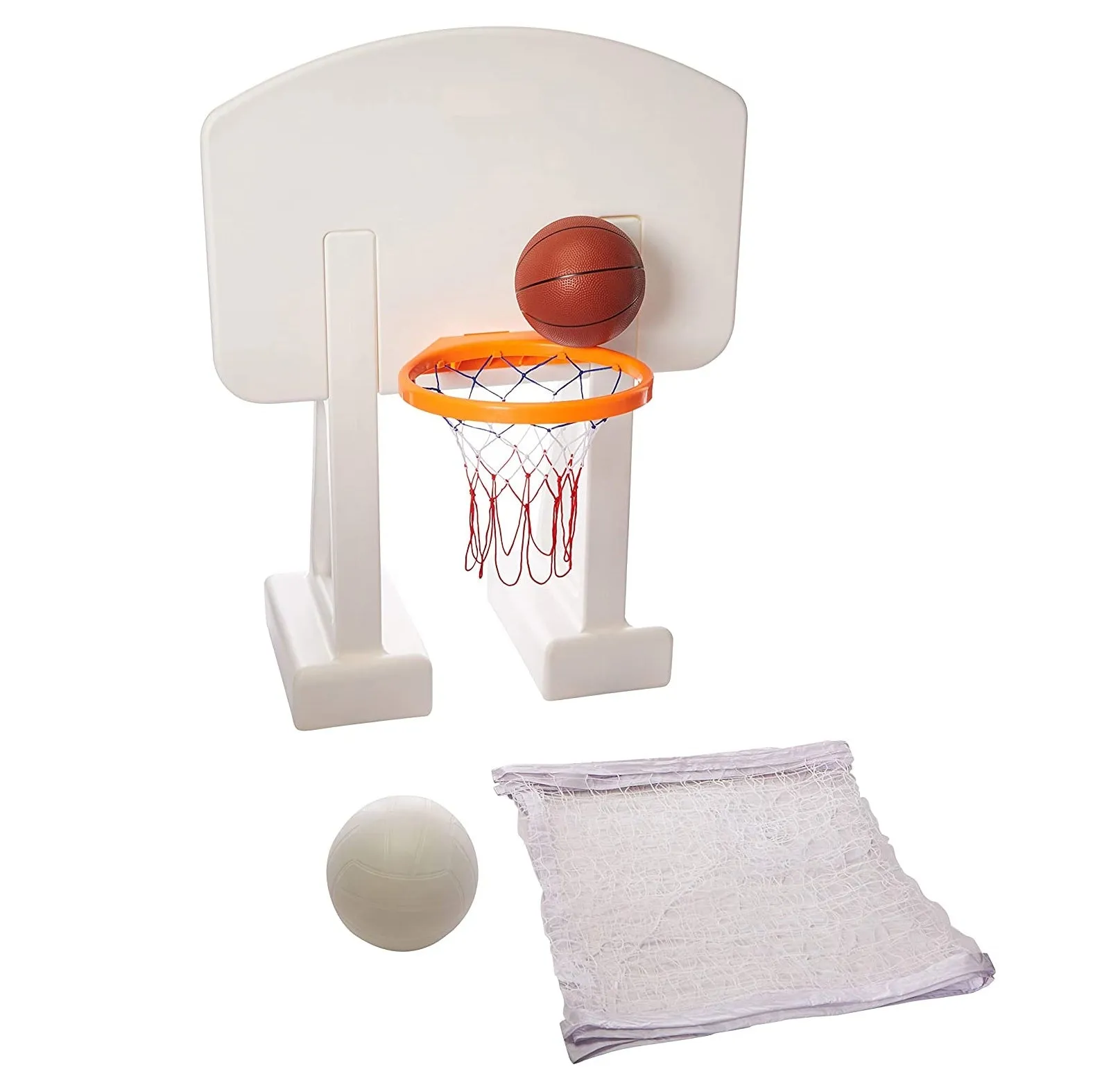 Swimline In-Ground Pool Jam Basketball/Volleyball Combo