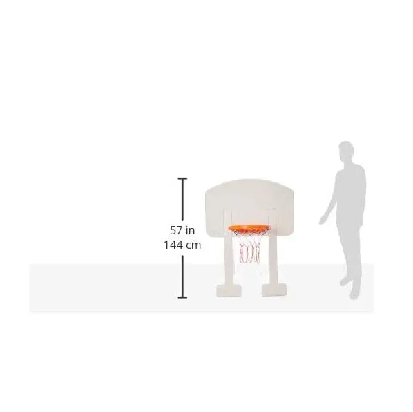 Swimline In-Ground Pool Jam Basketball/Volleyball Combo