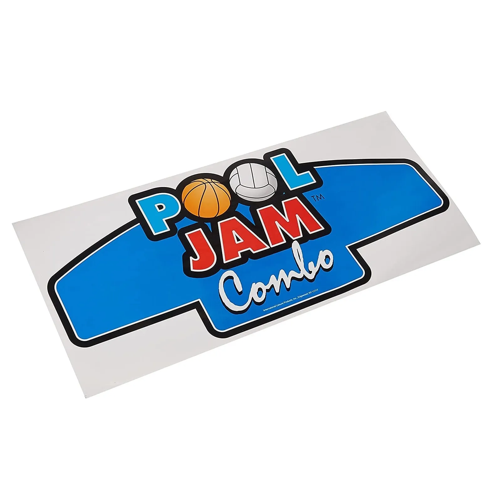 Swimline In-Ground Pool Jam Basketball/Volleyball Combo