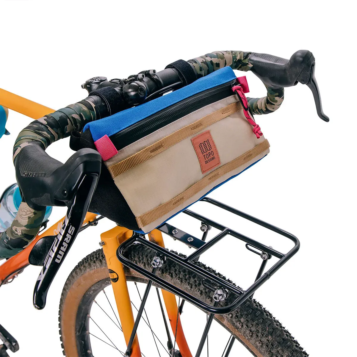 Topo Designs : Bike Bag : Black/Blue