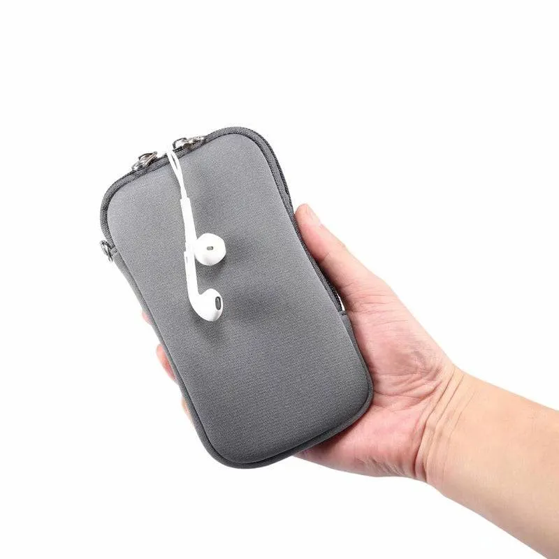 Waterproof Mobile Phone Bag Pouch for iPhone Samsung Huawei Xiaomi Shockproof Mobile Phone Case with Shoulder StrapUniversal 4.7-7.2 inch