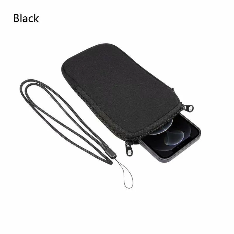 Waterproof Mobile Phone Bag Pouch for iPhone Samsung Huawei Xiaomi Shockproof Mobile Phone Case with Shoulder StrapUniversal 4.7-7.2 inch